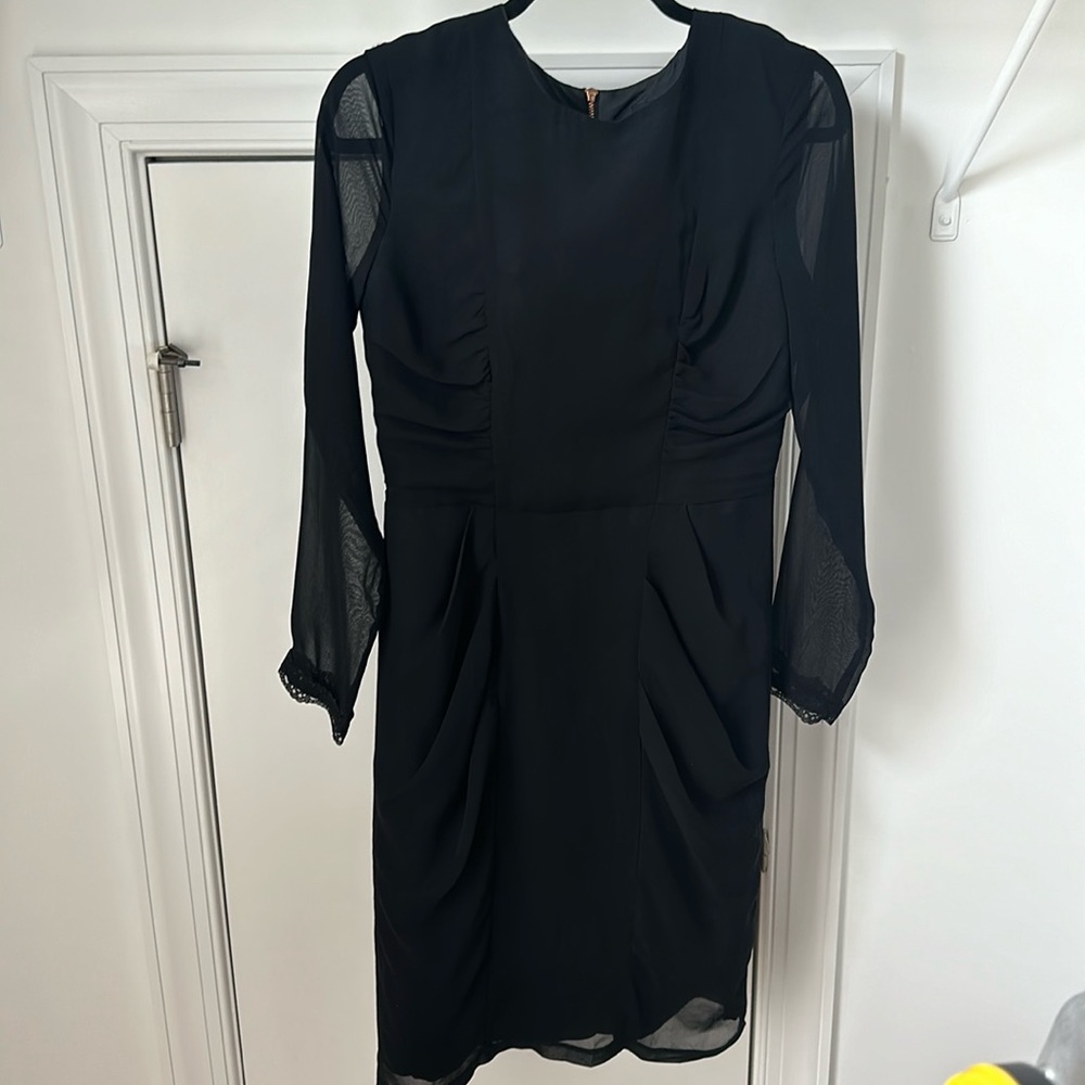 ASOS black chic dress.